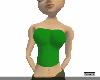 Dark Green Tube Top