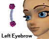 Rhinestone Stud Eyebrow