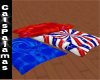 Pose Pillows RWB