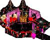 Black & Red Hearts Tent