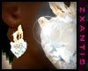 Diamond Heart Earring :z