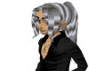 Silver hair style