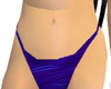 blue lepard thong
