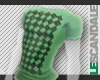 Green Check T-Shirt
