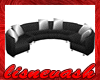 (L) Black Sectional