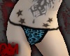 [om]Blue Leopard Bottoms