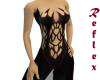 Vampire dress red line