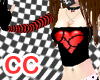 Stitched Heart Top