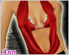 ANN Sequined Cowl RED