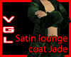 Satin Loungecoat jade