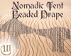 Nomadic Tent Drapes - Beaded