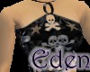 EDEN Skully Halter Black