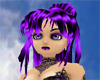 Ultra Violet Anime Hair