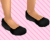 Flats* Doll shoes*Black-