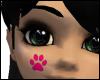 [V] Pink Paw Print