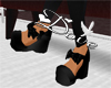 ~D~ Black sequin Bowtasc