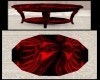 liquid red coffee table