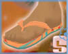 SF Orange FlipFlops