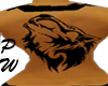 ~anyskin~ Wolf Back Tat
