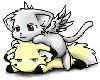 Angel Cat on Fox