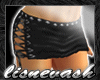 (L) PVC Studded Skirt