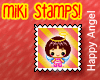 Happy Angel stamp