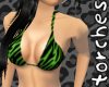 C: ZE-BRA TOP IN GREEN