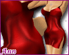 ANN Silk Chemise RED