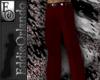 EO Red Dress Pants