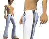 White Warmup Pants