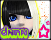 Black w/light blonde bob