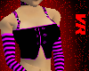 Emo purple top