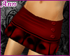 ANN Satin Pleated RED