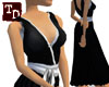 {TD} Samurai drape dress