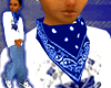 (e) Blue Bandana