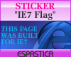 IE7 Flag