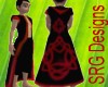 blood Black Celtic Robe