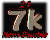 7k 21 Item Bundle