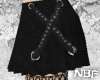 Black bondage skirt
