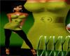 {xxx}Olive belted tube
