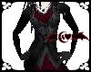 Waistcoat Gown -Red Grey
