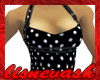 (L) Black PolkaDot Dress