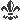 The fleur-de-lis