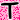 Pink Alphabet ~T~