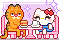 Latte with Garfield