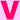 the letter v