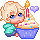 Siebes 4th Birthday Cupcake