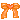 Orange HeartBow