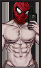 Spidey off-duty