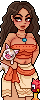 Pin-up Moana